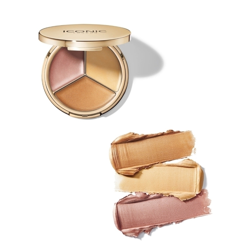 Iconic London Dewy Glow Highlighter Palette